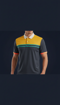 Moisture-wicking performance polo