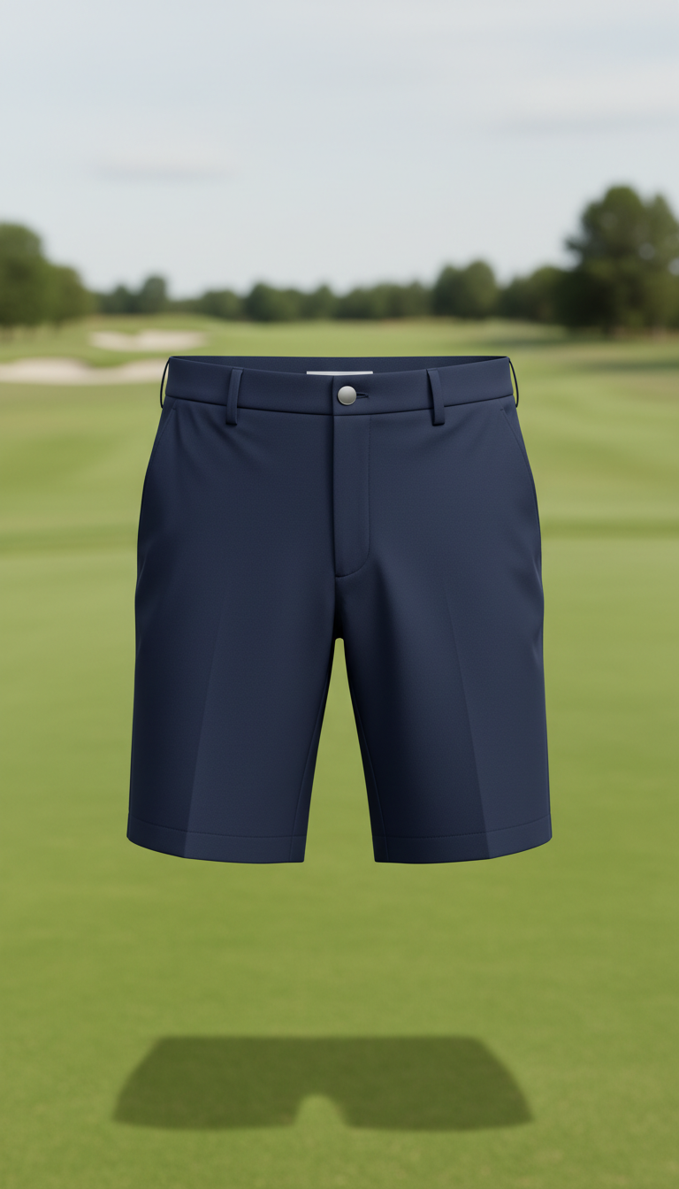 Navy Blue Golf Shorts
