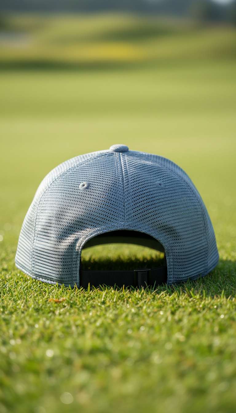 Breathable Mesh Cap with Adjustable Strap
