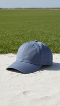 Relaxed-Fit Slate Blue Cap Adjustable Back